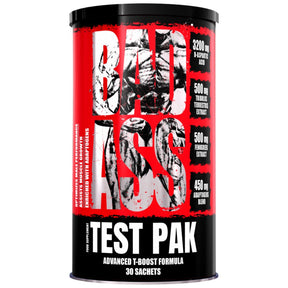 Bad Ass Test Pak | Advanced T-Boost Formula - 30 Packets - Nutra Best Europe