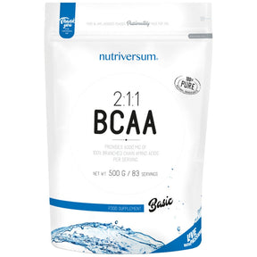 BCAA 2:1:1 Powder - 500 grams - Nutra Best Europe