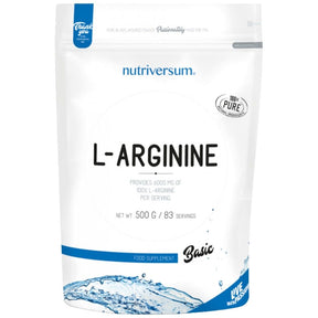 L-Arginine Powder | 100% Pure - 500 grams - Nutra Best Europe
