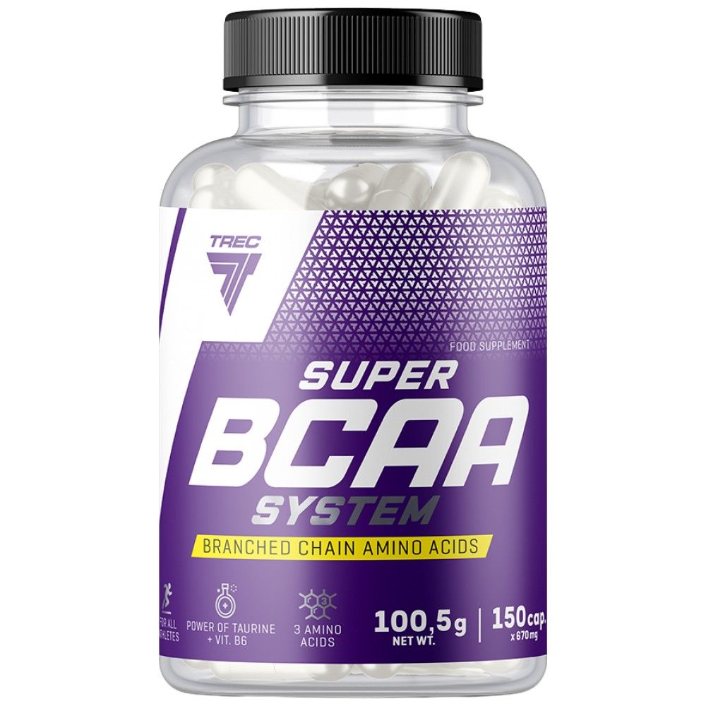 Super BCAA Caps System - 150 κάψουλες