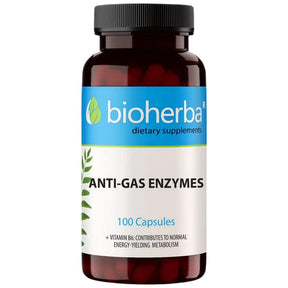 Anti-Gas Enzyme - 100 capsules - Nutra Best Europe