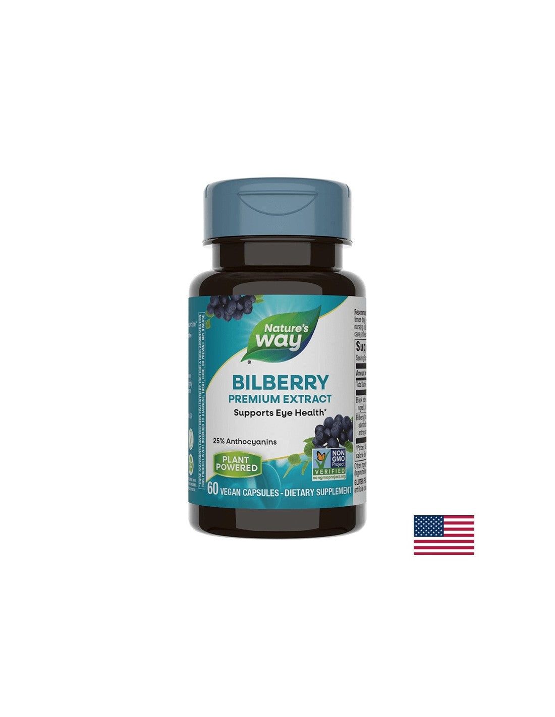 Billberry 200 mg - 60 κάψουλες