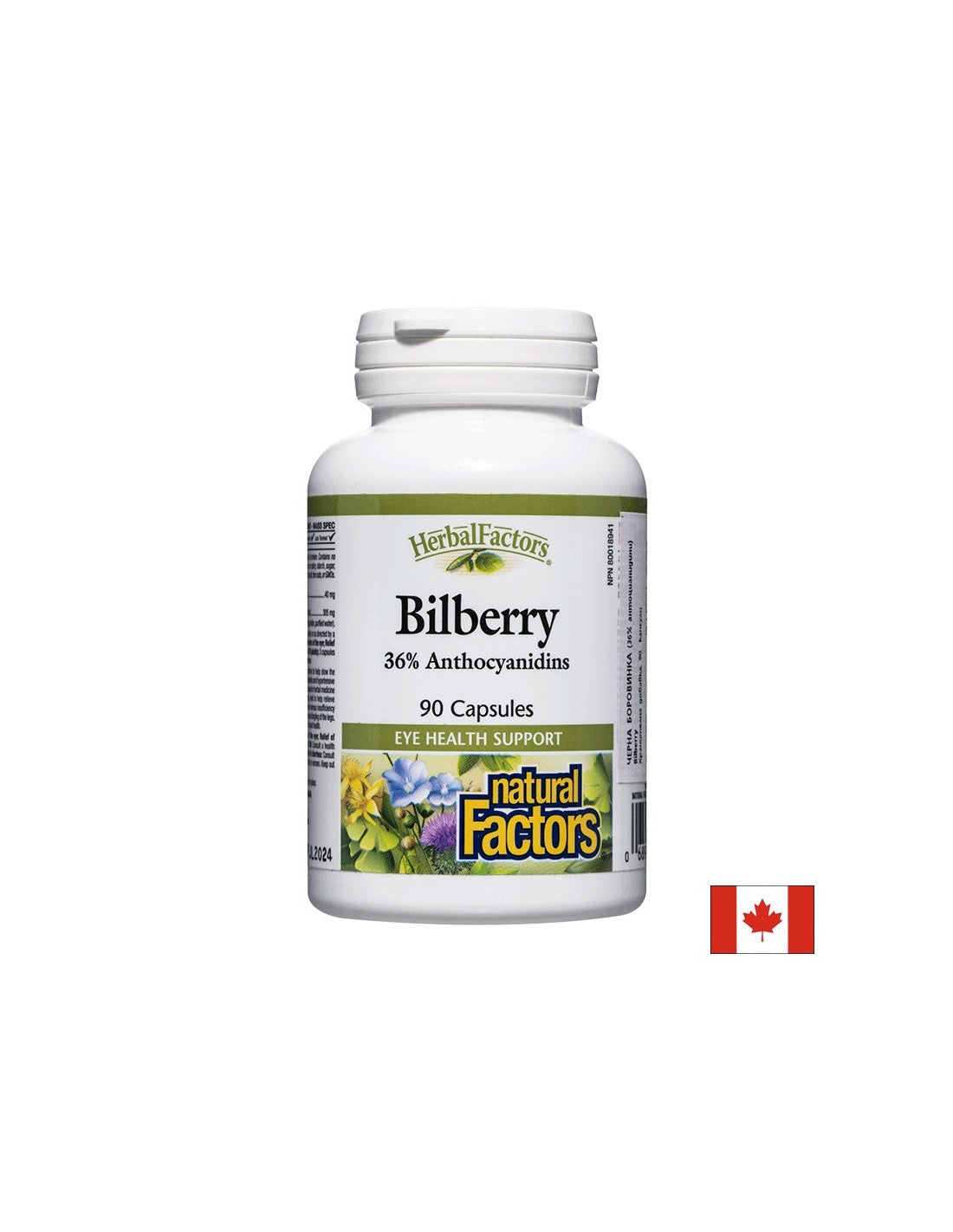 Billberry 345 mg - 90 κάψουλες