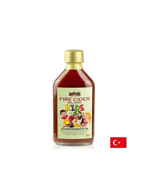 Immune-boosting elixir for children – apple cider vinegar with honey and herbs, 200 ml - Nutra Best Europe