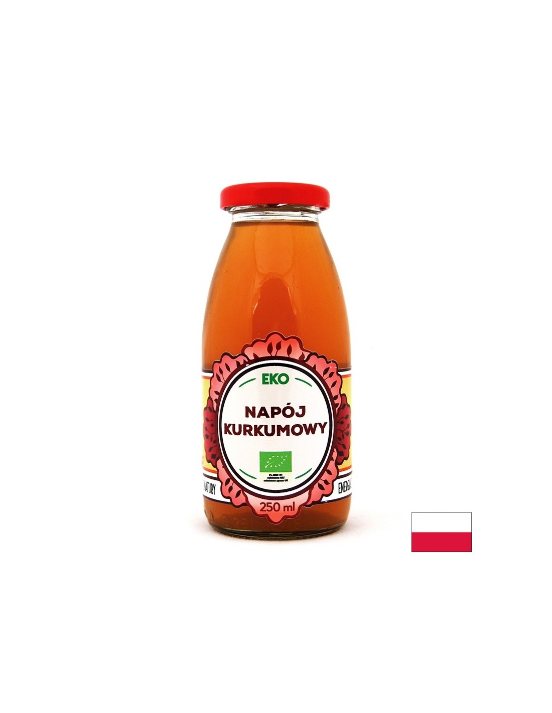 Φυτικό ρόφημα με κουρκουμά Bio, 250 ml <tc>Dary Natury</tc>