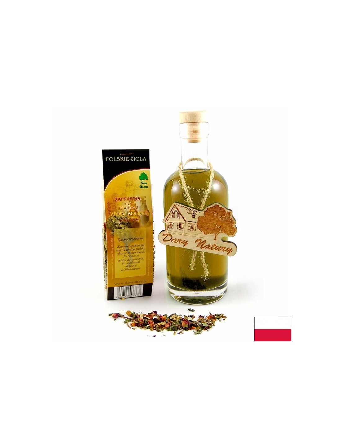 Herbal mixture for tincture - Golden root, 20-30 g Dary Natury