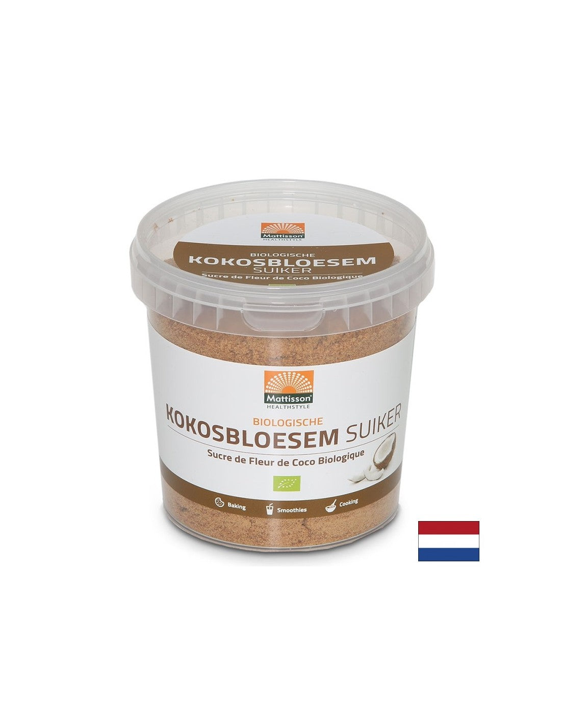 Βιολογική ζάχαρη ανθοφορίας καρύδας, 450 g