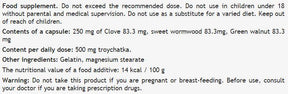 Troychatka 250 mg - 100 capsules - Nutra Best Europe