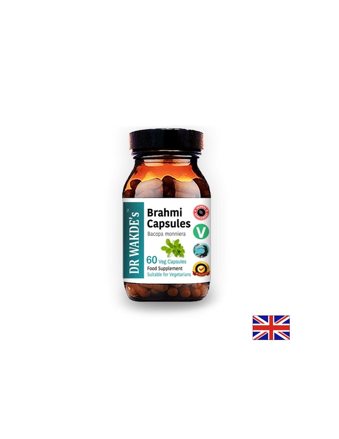 Brahmi/Brahmi Ayurveda, 60 κάψουλες Δρ Wakde's