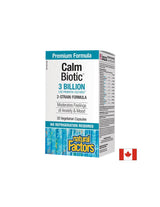 Calm Biotic® 3 δισεκατομμύρια ζωντανές προβιοτικές καλλιέργειες, 2 στελέχη - 30 κάψουλες