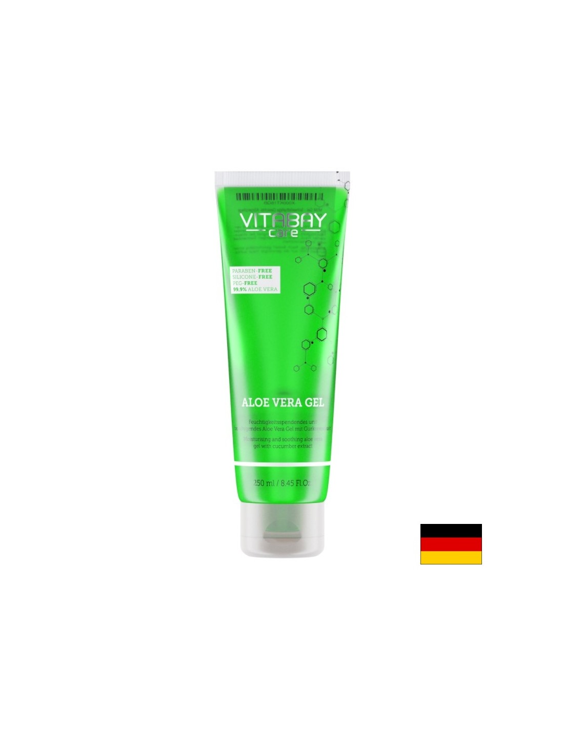 Care Aloe Vera Gel - Τζελ αλόης βέρα 99,9% με εκχύλισμα αγγουριού, 250 ml <tc>Vitabay</tc>