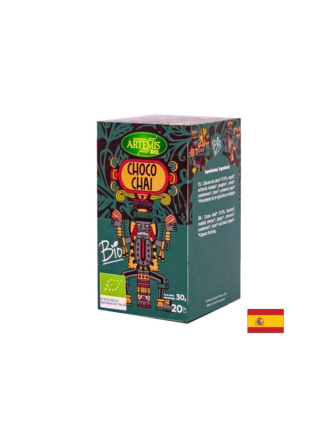 Bio Tea Choco (Choco), 20 Τσάντες φίλτρων Herbes del Moli