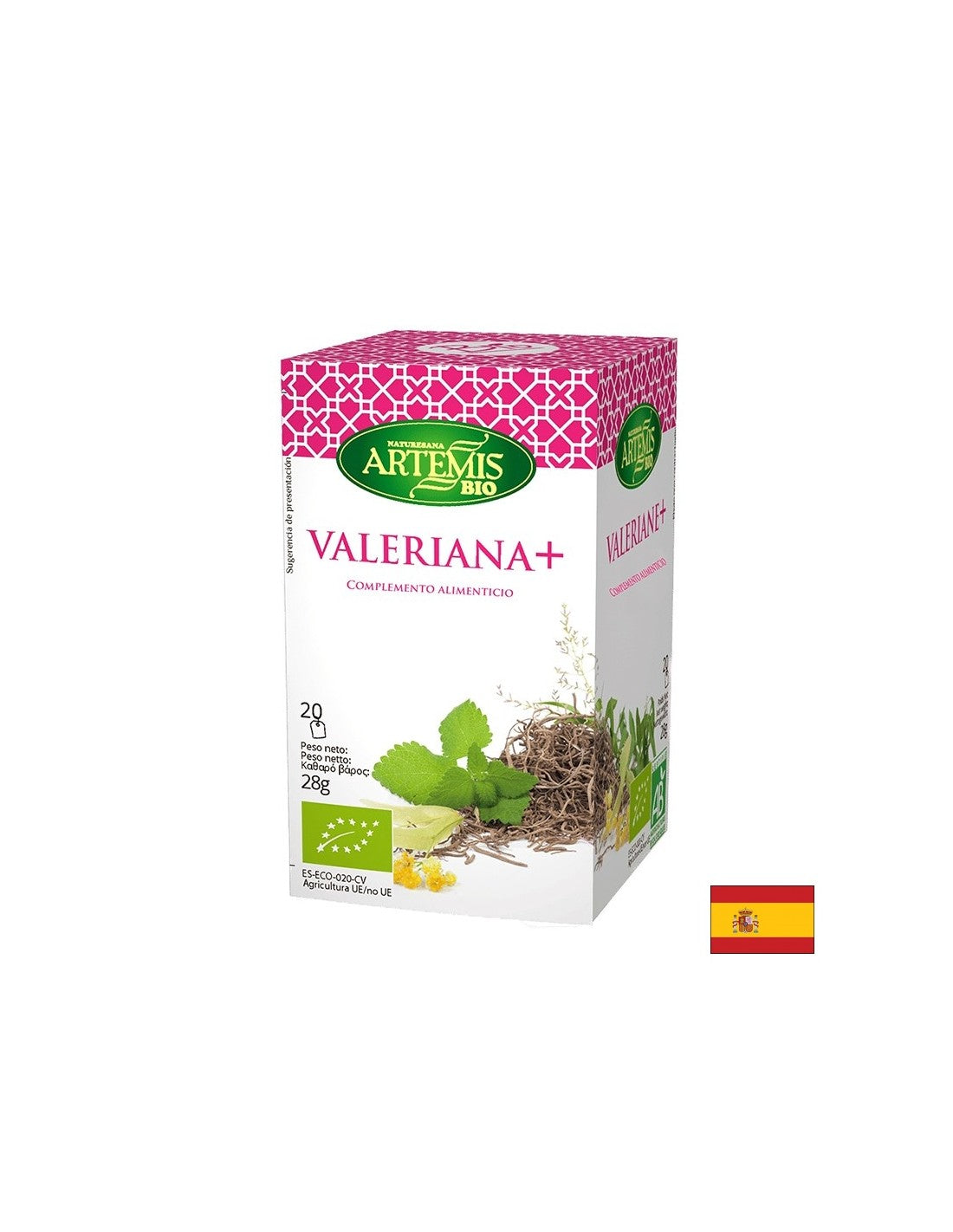 Βαλεριανό τσάι + βότανα, 20 τσάντες φίλτρου Herbes del Moli