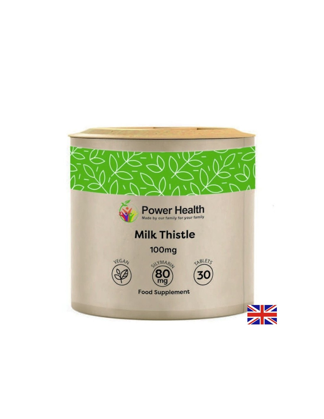 Το ήπαρ - γάλα Thistle, 100 mg x 30 δισκία