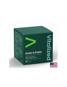 Liver and Muscle Function - Green Foods + Protein, 30 Sachets - Nutra Best Europe