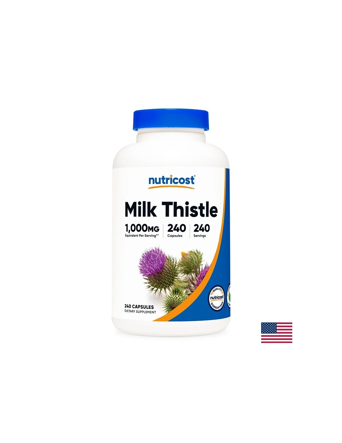 Το ήπαρ και η χολή - γάλα Thistle, 250 mg x 240 κάψουλες