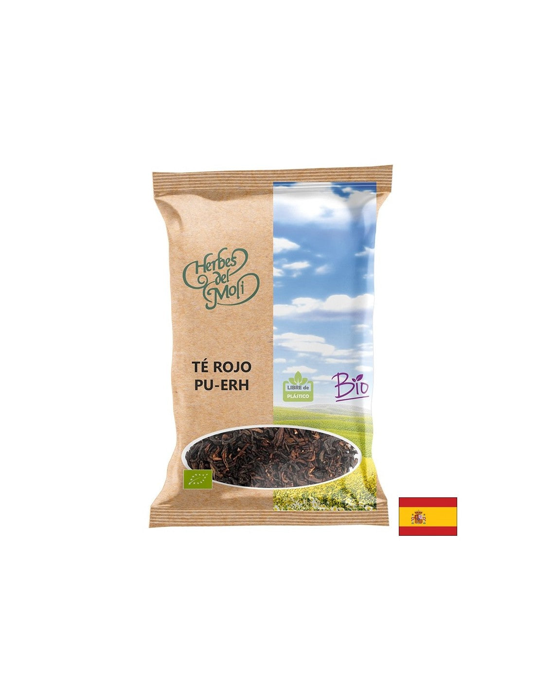 Κόκκινο τσάι pu er bio, 70 g Herbes del Moli