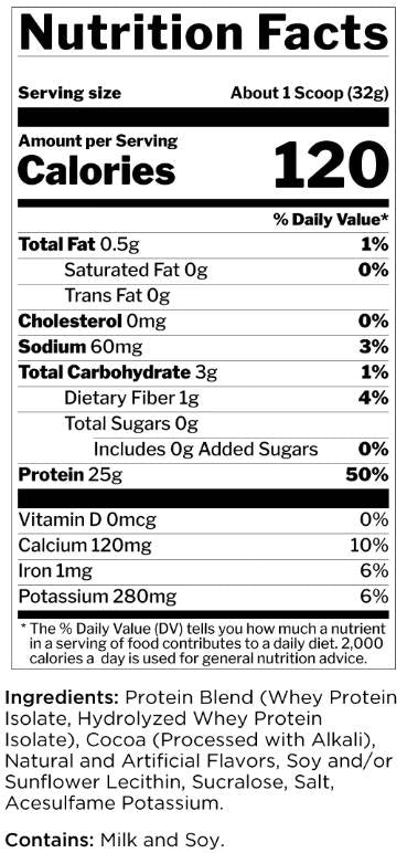 R1 πρωτεΐνη | 100% Whey απομόνωση & υδρολύματα ορού γάλακτος - 2196-2280 γραμμάρια