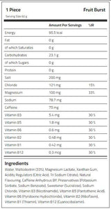 Endurance Sprint Isotonic Energy Gel + Καφεΐνη - 20 x 60 γραμμάρια