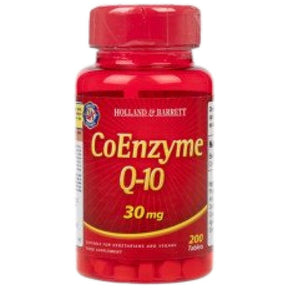 CoEnzyme Q-10 30 mg - 200 Tablets - Nutra Best Europe