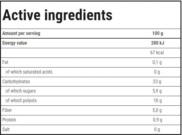 Φρούτα σε ζελέ | Blackcurrant 600 γραμμάρια