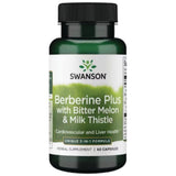 Berberine Plus | με πικρό πεπόνι και γάλα Thistle 60 κάψουλες