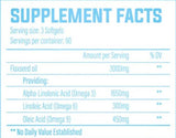 OH-MEGA V | Λάδι σπόρου λινάρι 1000 mg - 180 κάψουλες γέλης