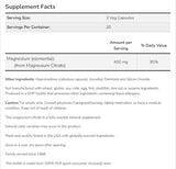 Κιτρικό μαγνήσιο 400 mg - 120 κάψουλες
