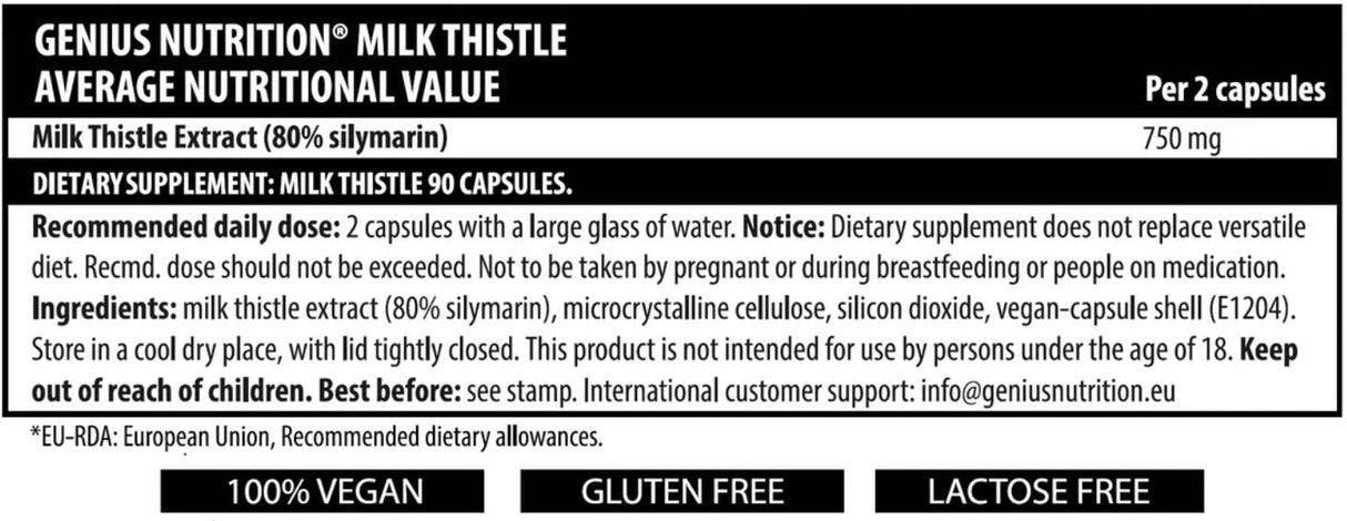 Milk Thistle - 90 κάψουλες