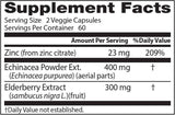 Ανοσοποιητικό ενισχυτή | Με Echinacea, Exderberry Extract και ψευδάργυρο - 120 κάψουλες