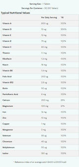 A - z multivitamin - 90 δισκία