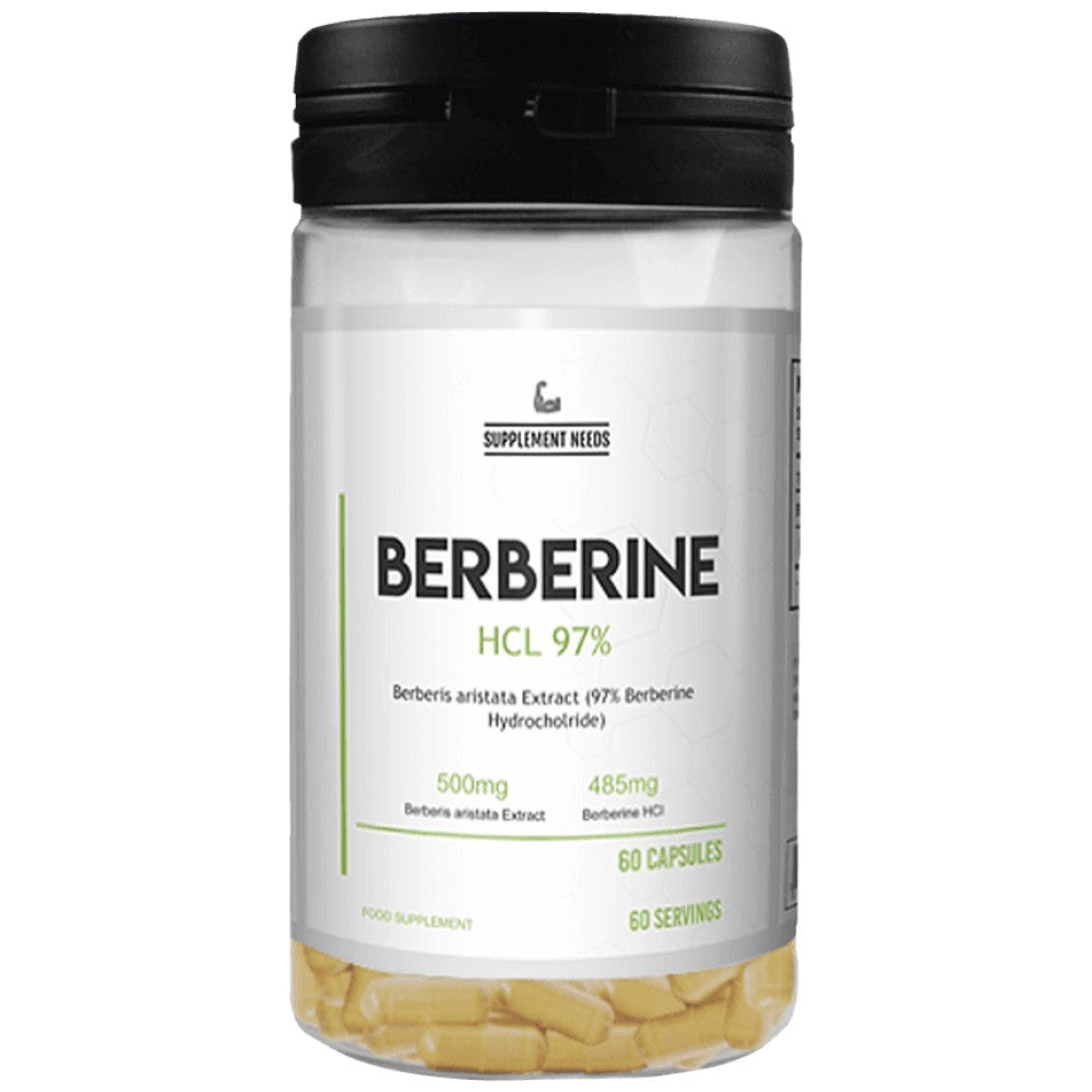 Berberine HCl 500 mg - 60 κάψουλες