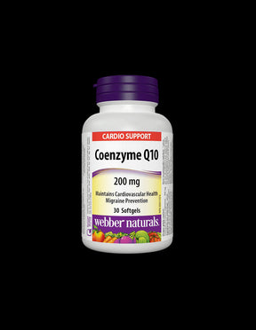 Heart health and energy - Coenzyme Q10, 200 mg x 30 softgel capsules - Nutra Best Europe