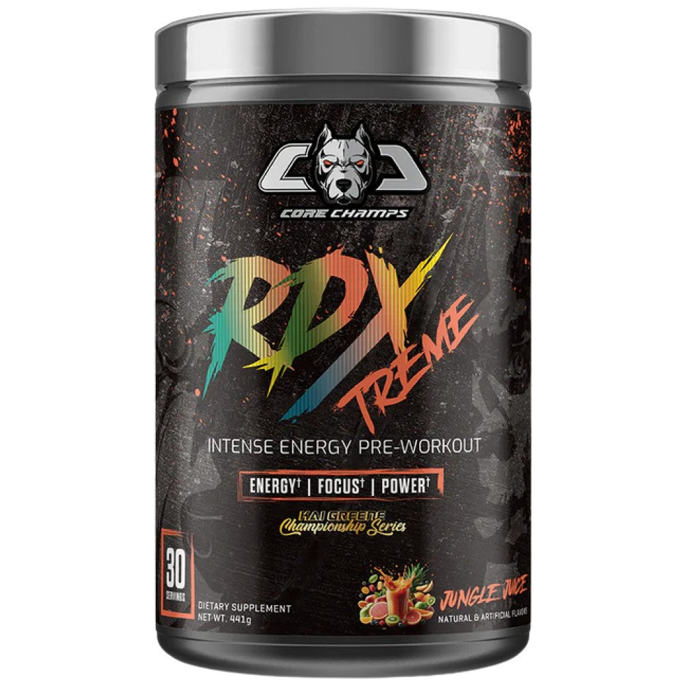 Rdx extreme | Έντονη προ -προπόνηση ενέργειας - 441 γραμμάρια