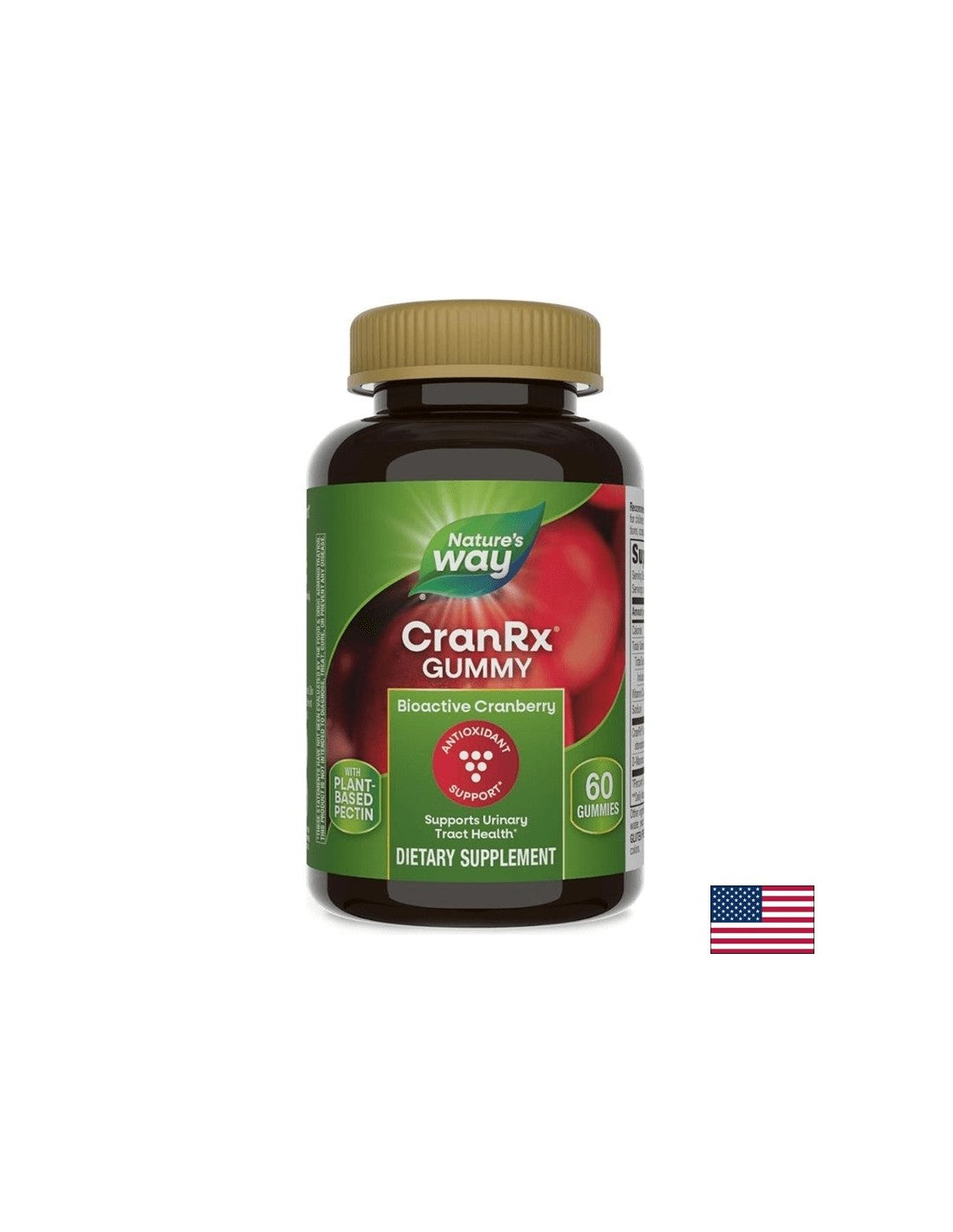 Cranrx Gummies Urarical Health - 60 Chewables