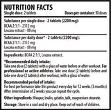 Spartan Force BCAA Leuzea 100 δισκία