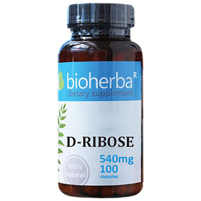 D-Ribose 540 mg - 100 capsules - Nutra Best Europe