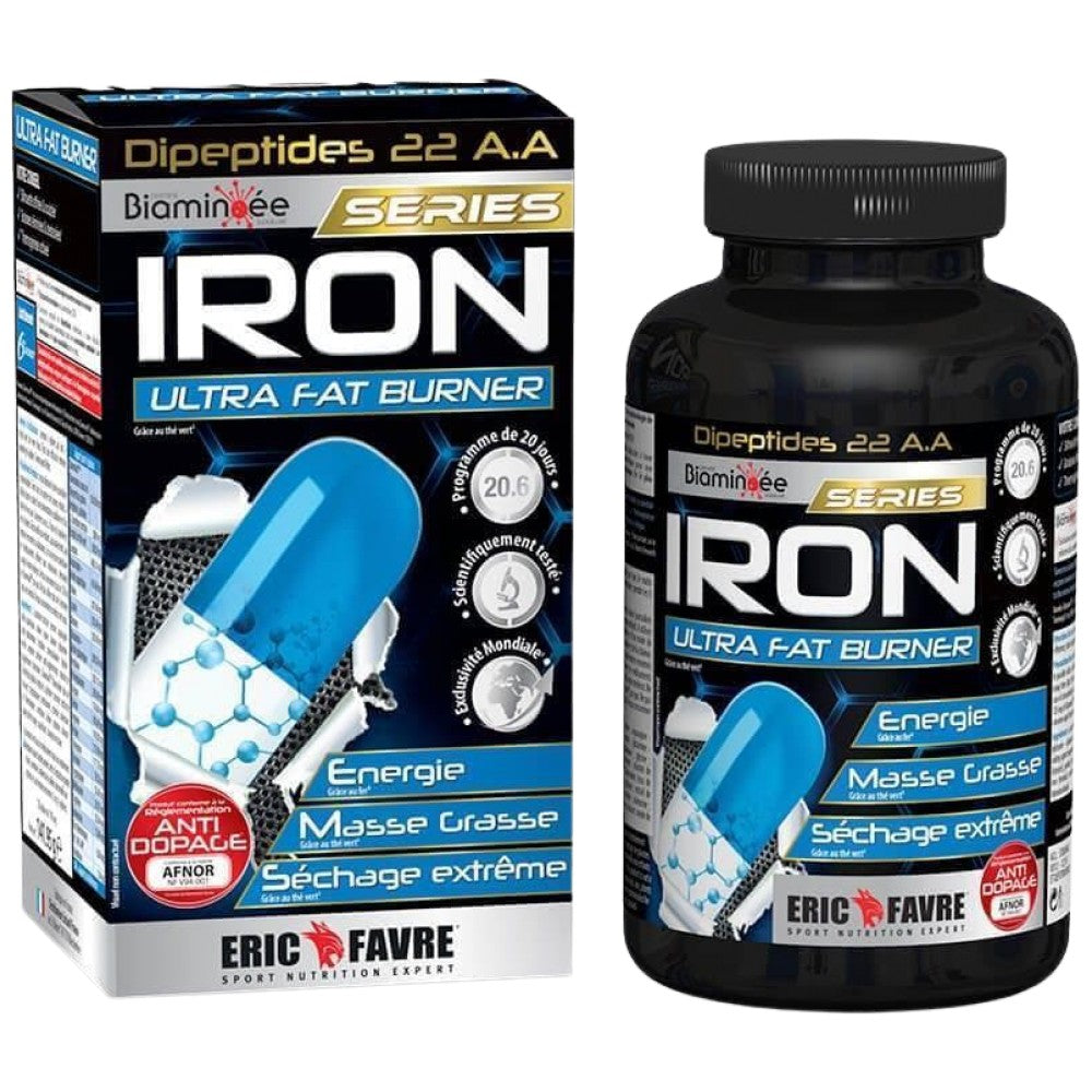 Σίδερο | Ultra Fat Burner με βασικά αμινοξέα - 120 κάψουλες γέλης