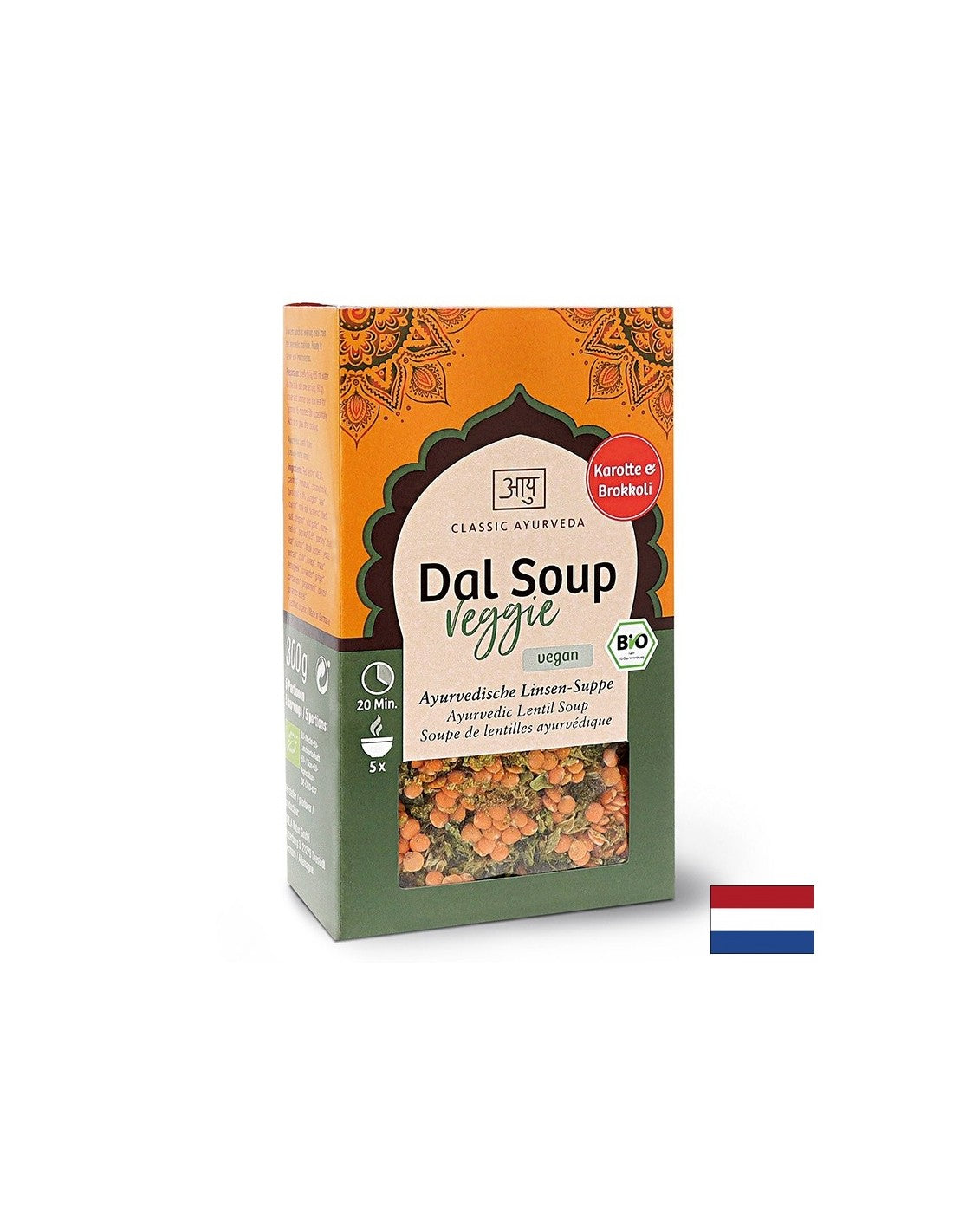DAL (σούπα λαχανικών), οργανικά, 300 g