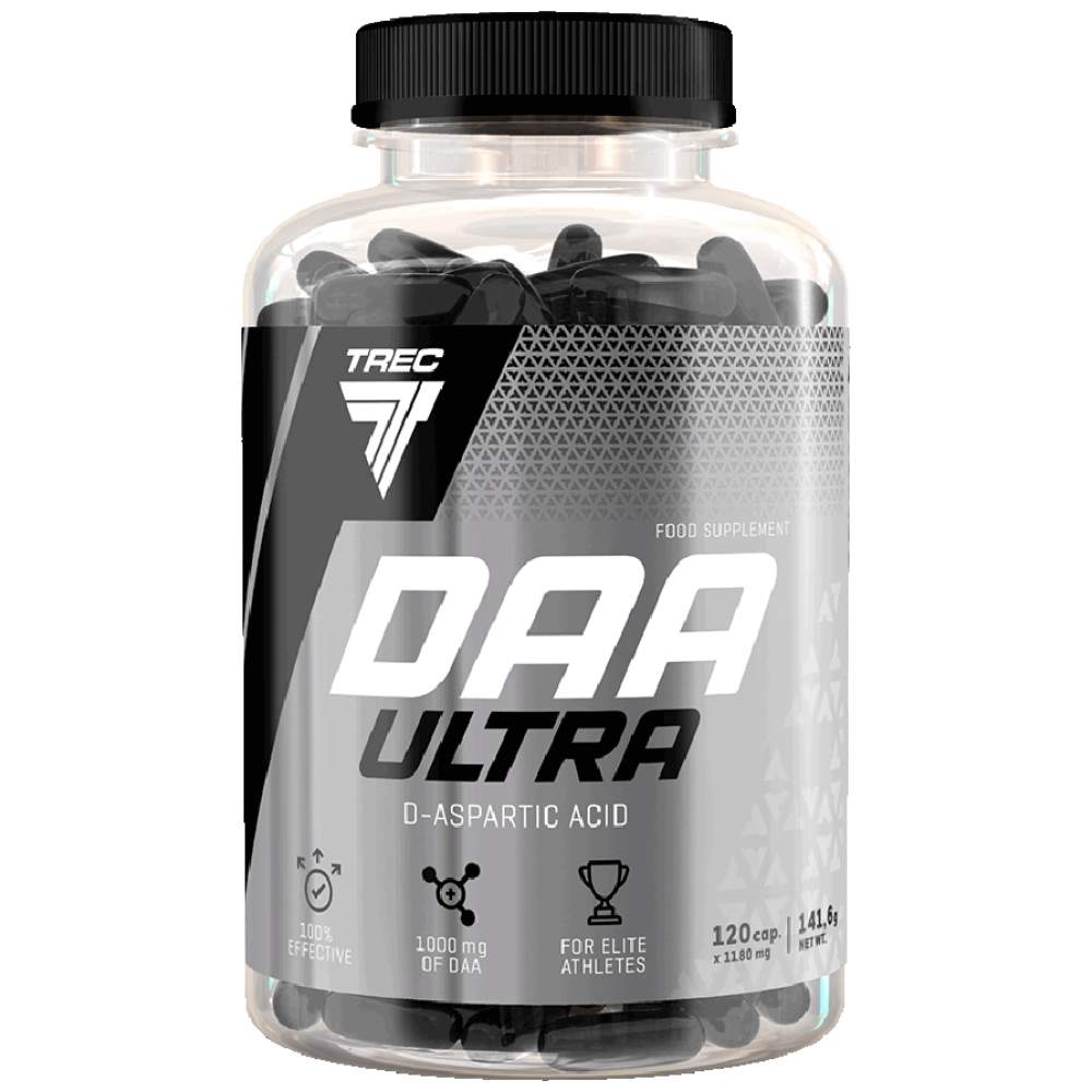 DAA ULTRA | Κάψουλες d -ασπαρτικού οξέος - 120 κάψουλες