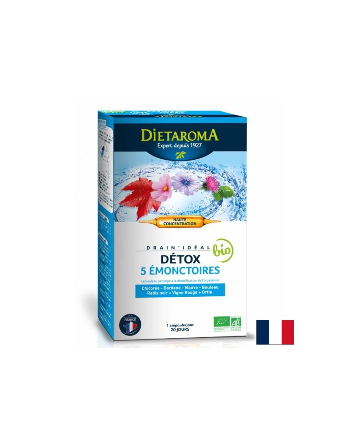 Detox (φυτική φόρμουλα), 20 αμπούλες κατανάλωσης
