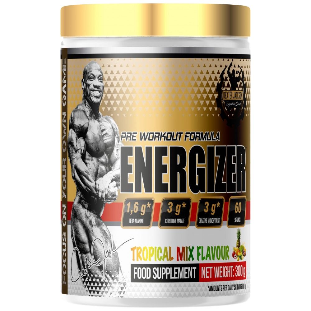 Χρυσή σειρά | Energizer Pre -Workout Formula - 300 γραμμάρια