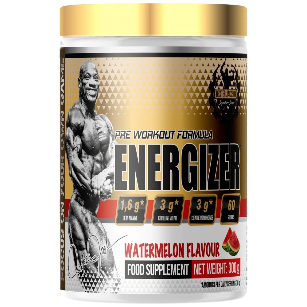 Χρυσή σειρά | Energizer Pre -Workout Formula - 300 γραμμάρια