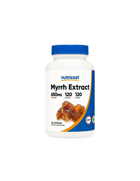 Good digestion - Myrrh (resin), 120 capsules - Nutra Best Europe