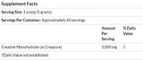 Best Creapure® Creatine - 300 γραμμάρια