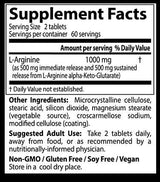 Τα καλύτερα δισκία L -αργινίνης 500 mg - 120