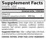 Καλύτερη ubiquinol kaneka qh 200 mg - 30 κάψουλες gel