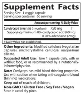 Best Ultra Cordyceps - 60 κάψουλες
