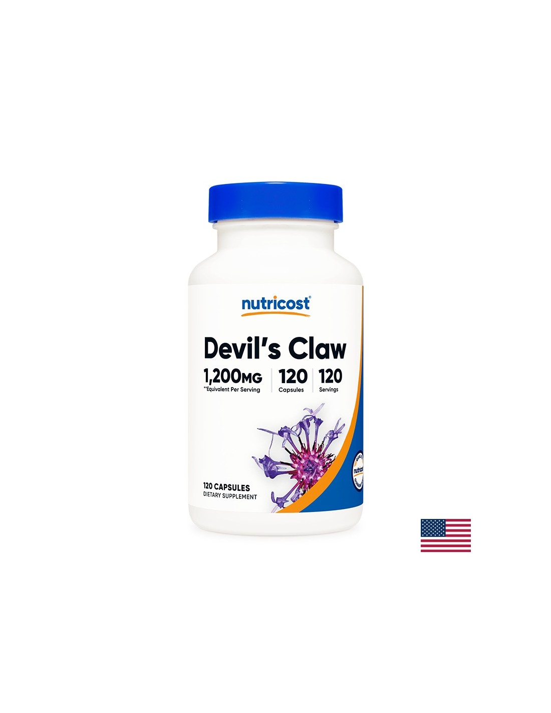 Αρθρώσεις και ανοσία - Devil's Claw, 300 mg, 120 κάψουλες <tc>Nutricost</tc>