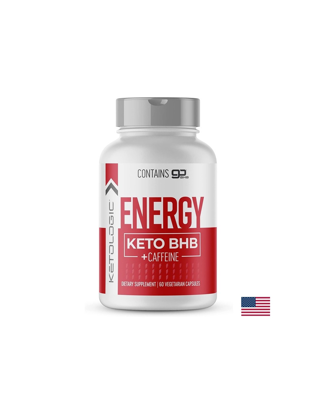 Εξωγενές κετόνες + καφεΐνη - ενέργεια keto bhb + καφεΐνη, 60 κάψουλες